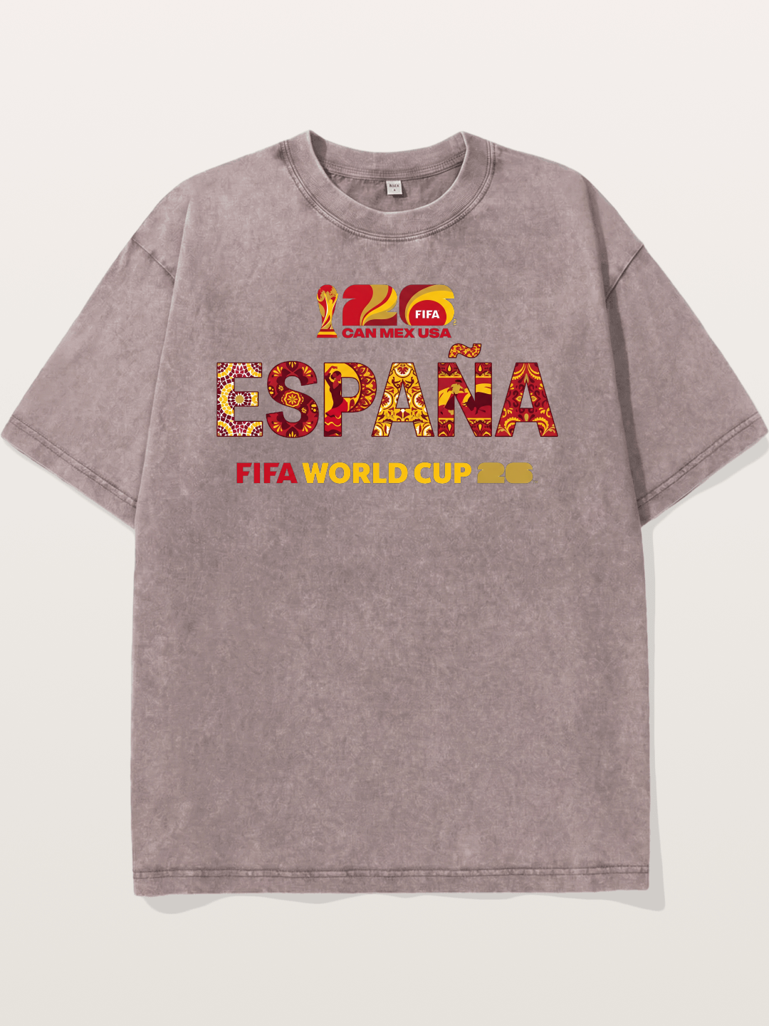 España 2026 World Cup Typo Washed T-shirt