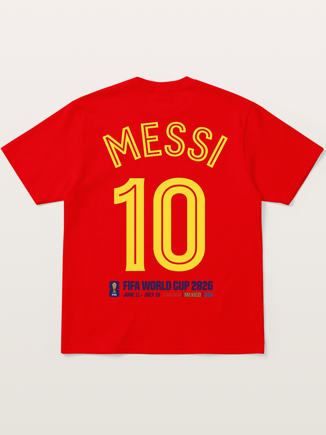 Messi 10 World Cup 2026 Soft-Stay T-shirt