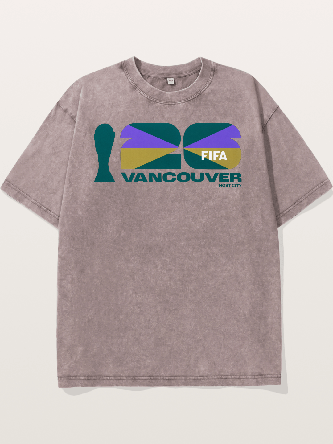 Vancouver 2026 WC Host City Logo Washed T-shirt