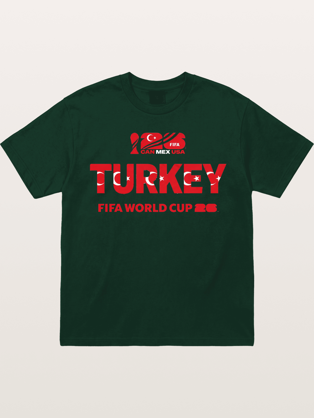 Turkey 2026 Crescent Star Design Gildan T-shirt