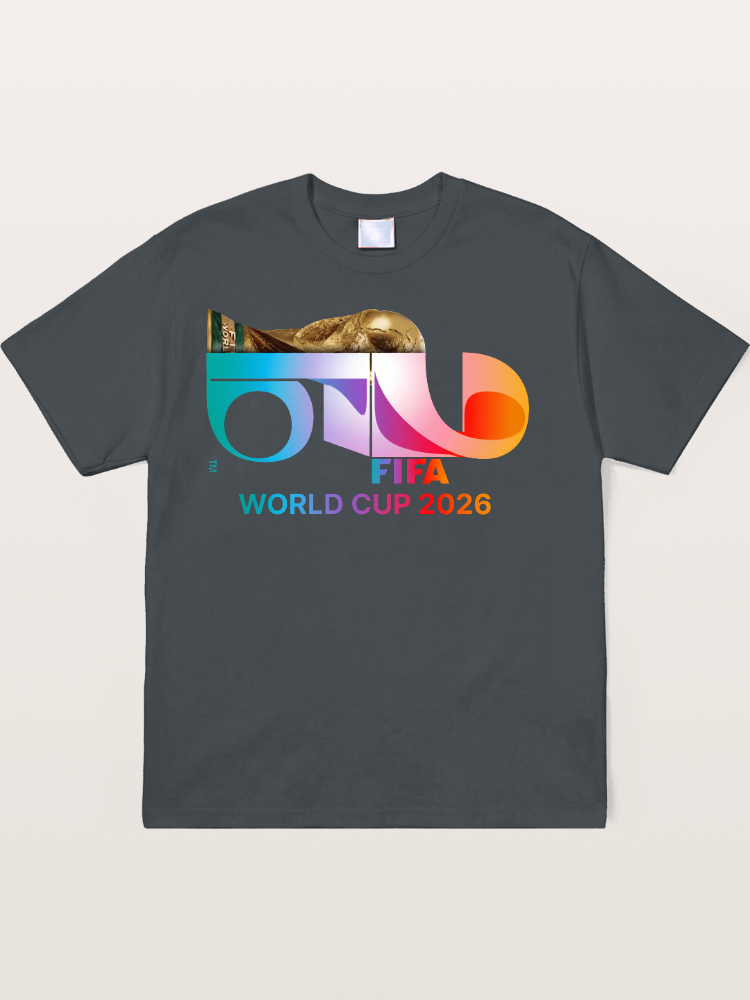 2026 FIFA World Cup Gradient Art Soft-Stay T-shirt