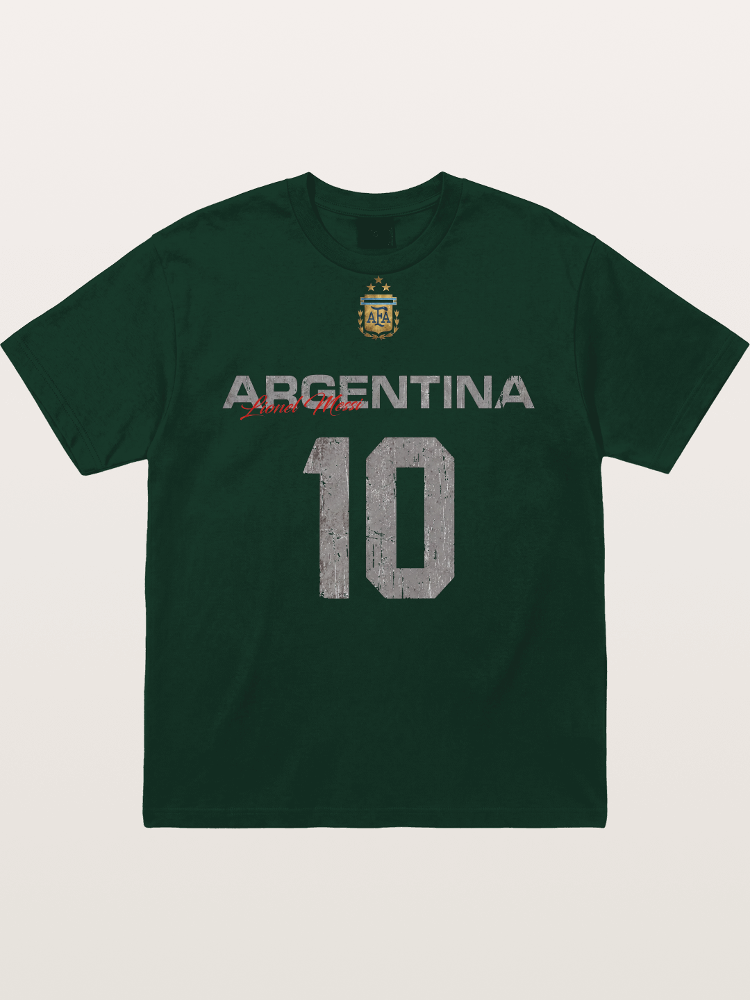 Argentina Messi 10 Retro Gildan T-shirt