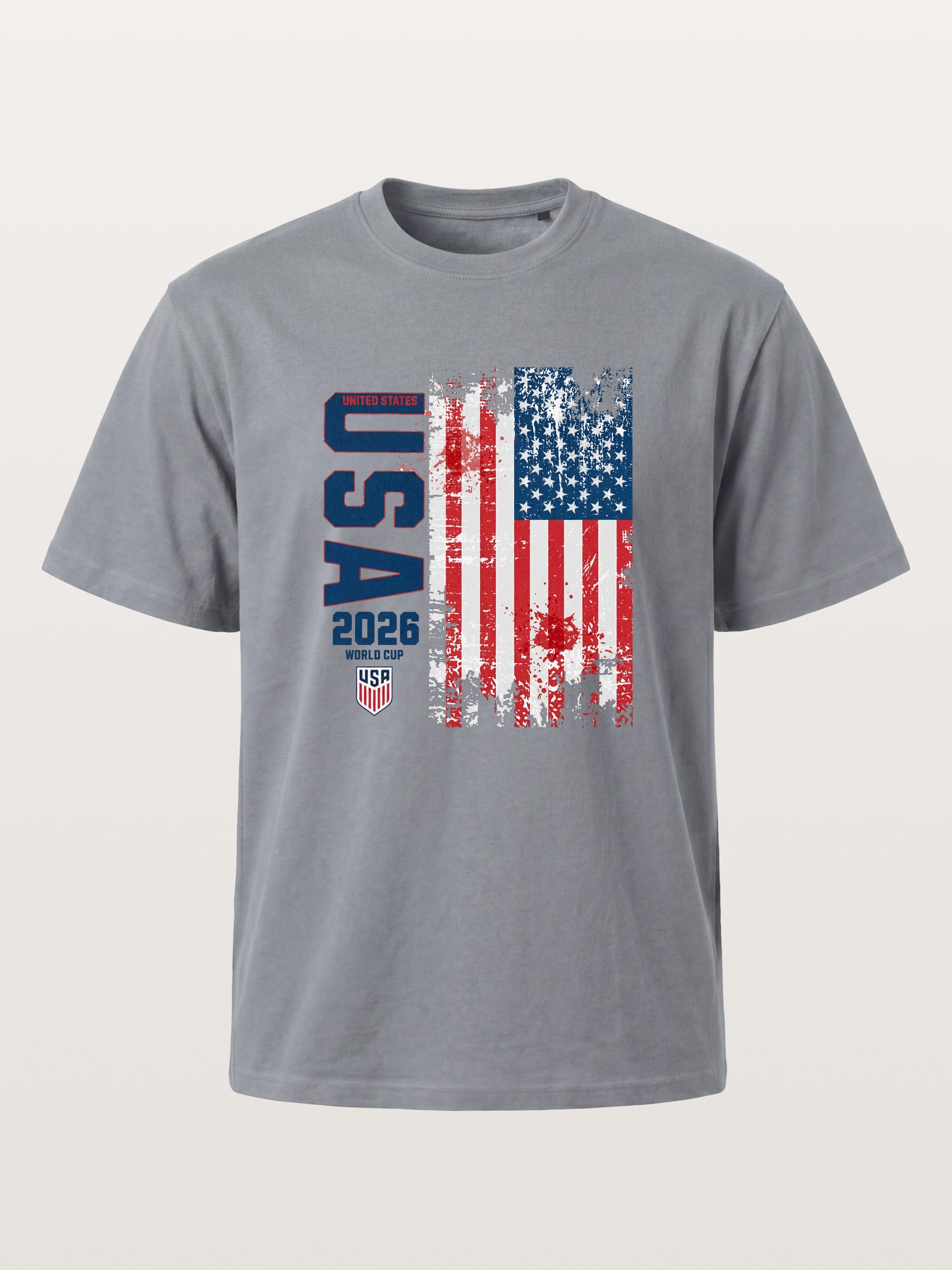 USA 2026 World Cup Grunge Print Gildan T-shirt