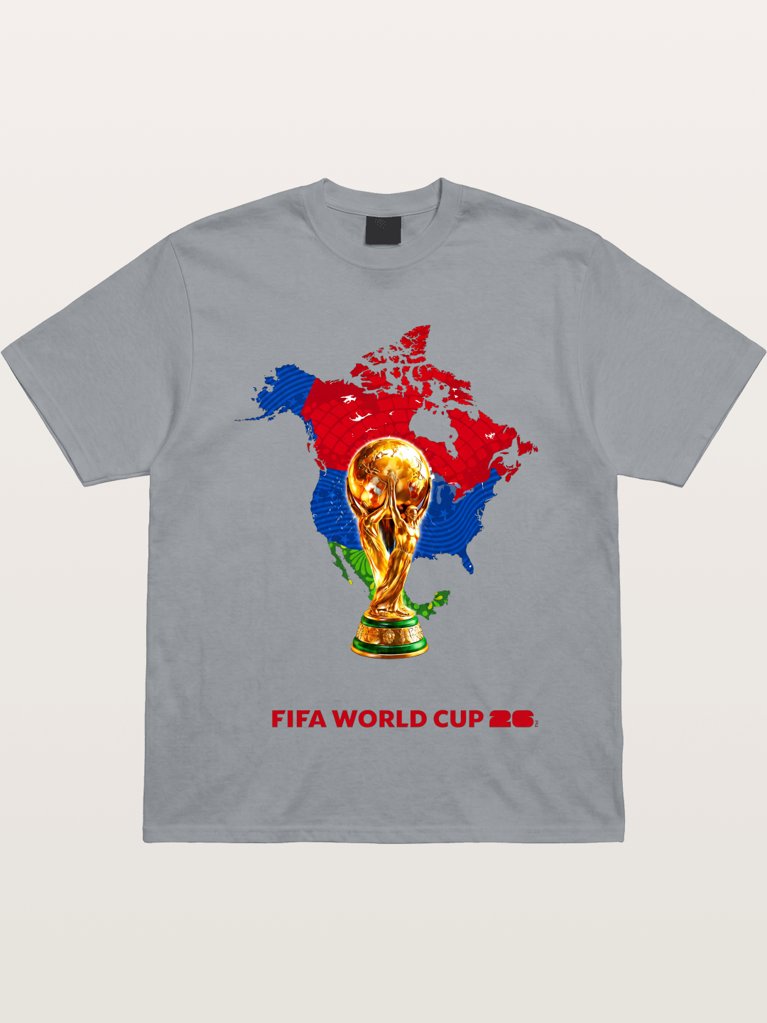 World Cup Trophy & Americas Map Gildan T-shirt