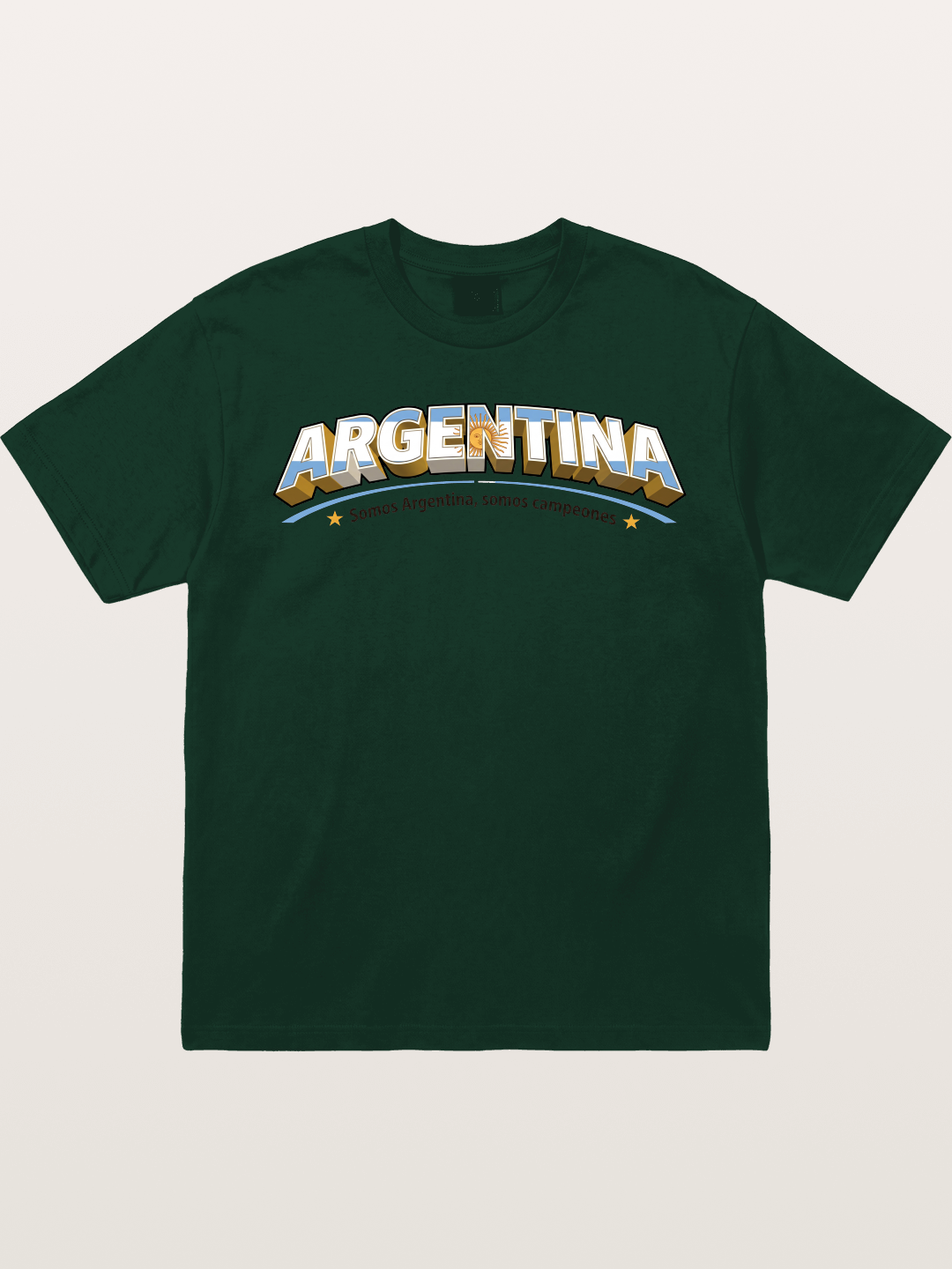 Argentina Retro Team Logo WC Gildan T-shirt