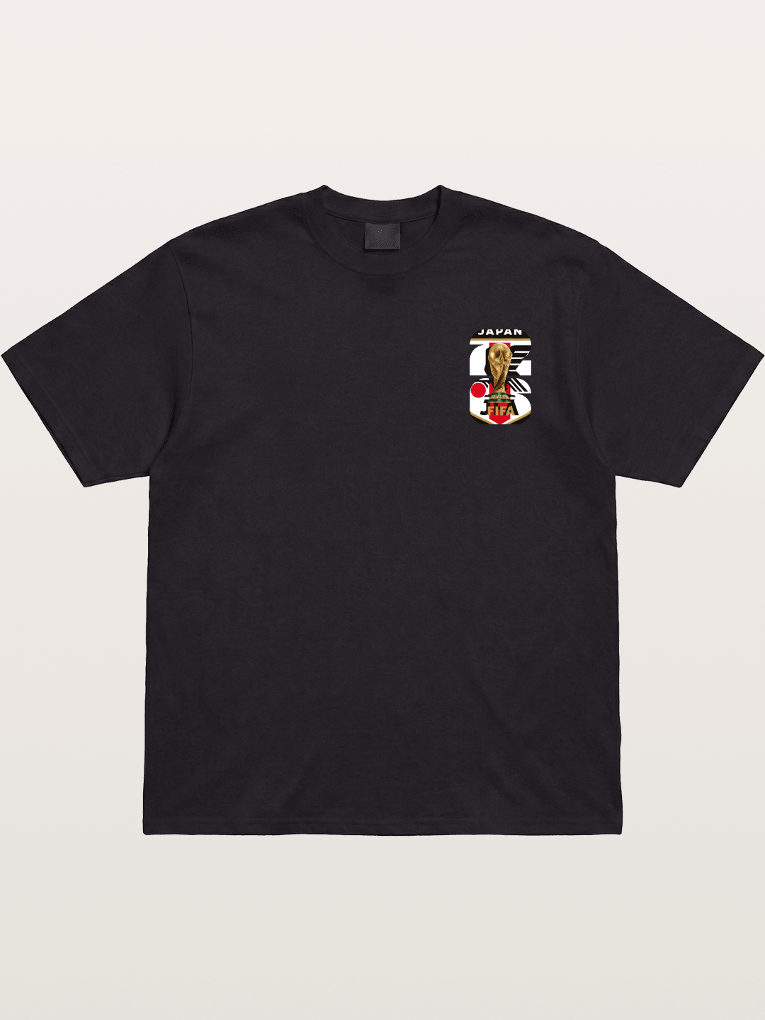 Japan World Cup Trophy Crest Cotton T-shirt