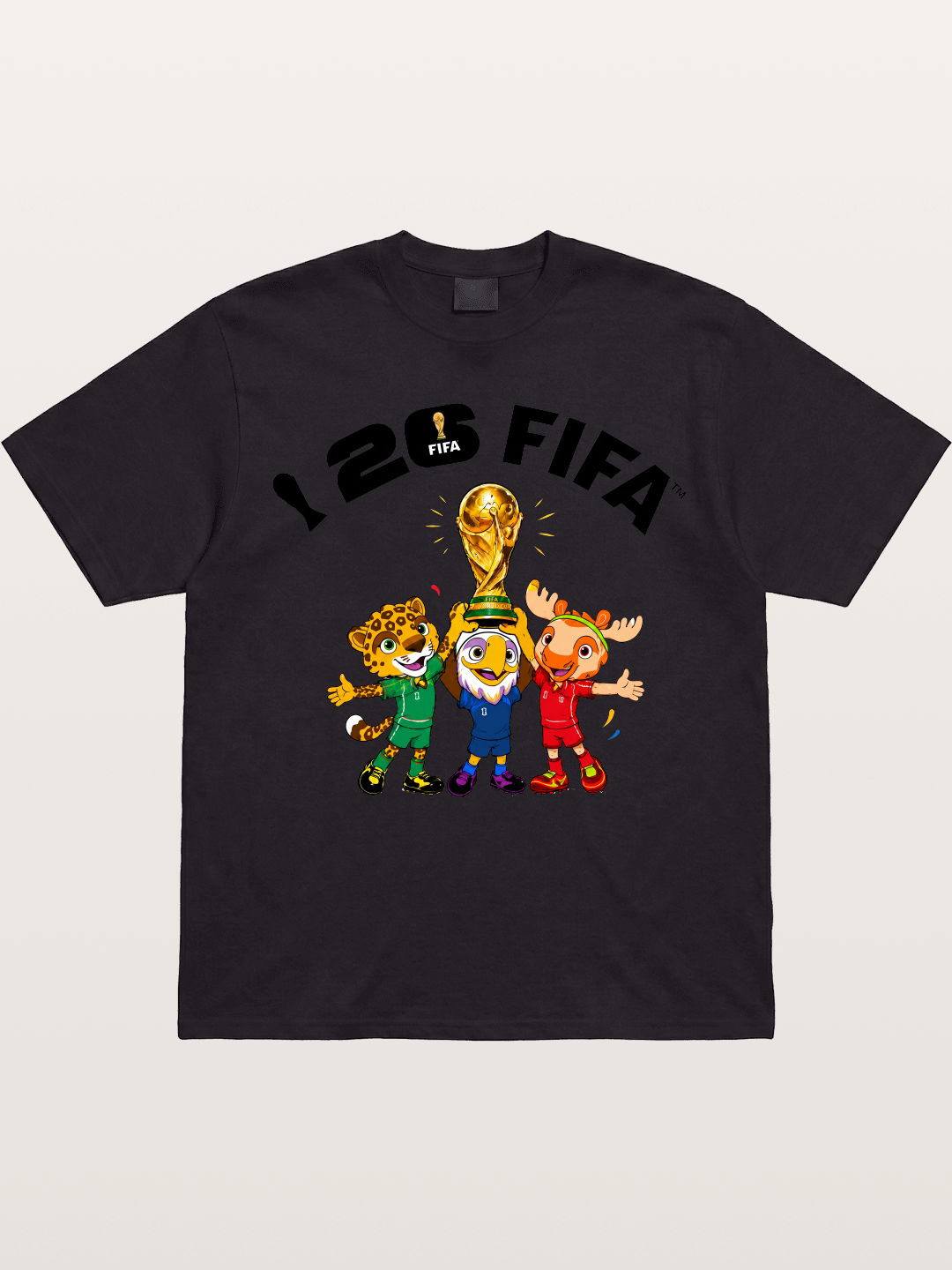 2026 FIFA Mascots Trophy Graphic Gildan T-shirt