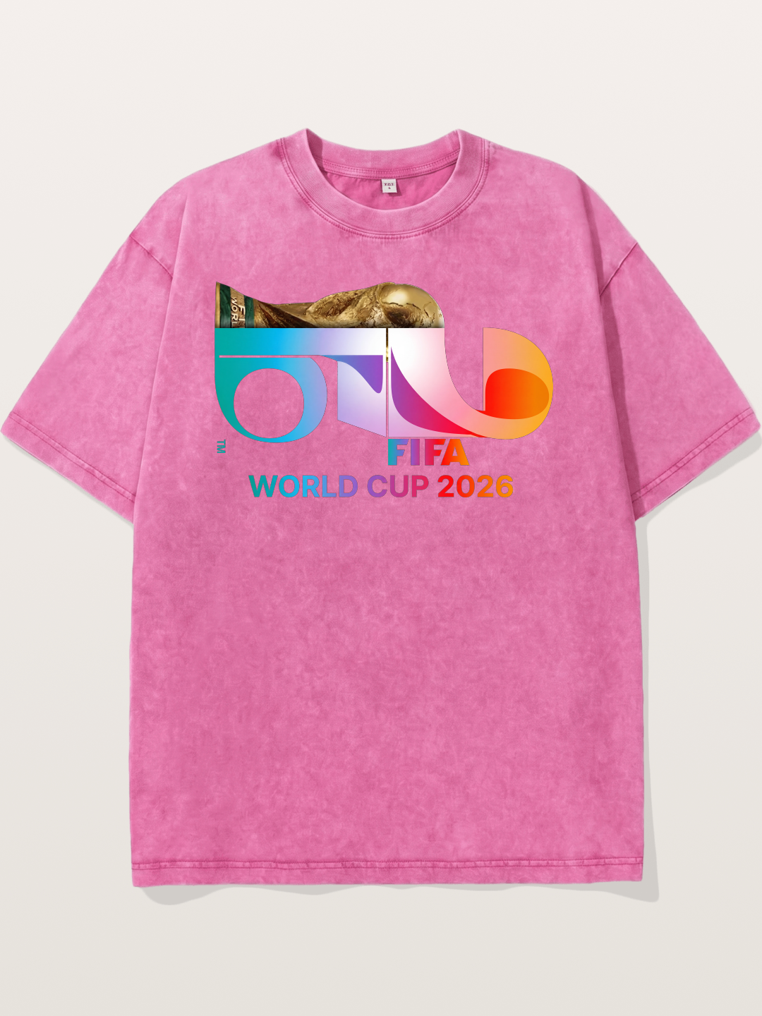 2026 FIFA World Cup Gradient Art Washed T-shirt