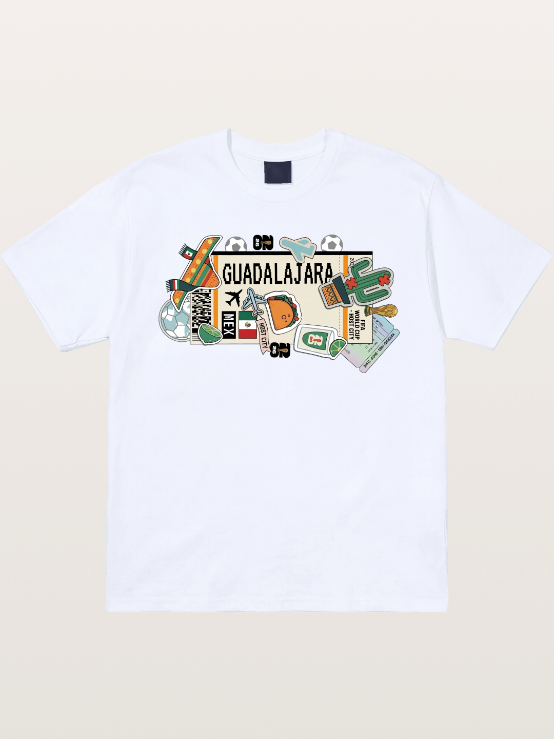 Guadalajara Mexican Culture Art Gildan T-shirt