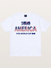 2026 World Cup MEXUSA Flag Art Gildan T-shirt