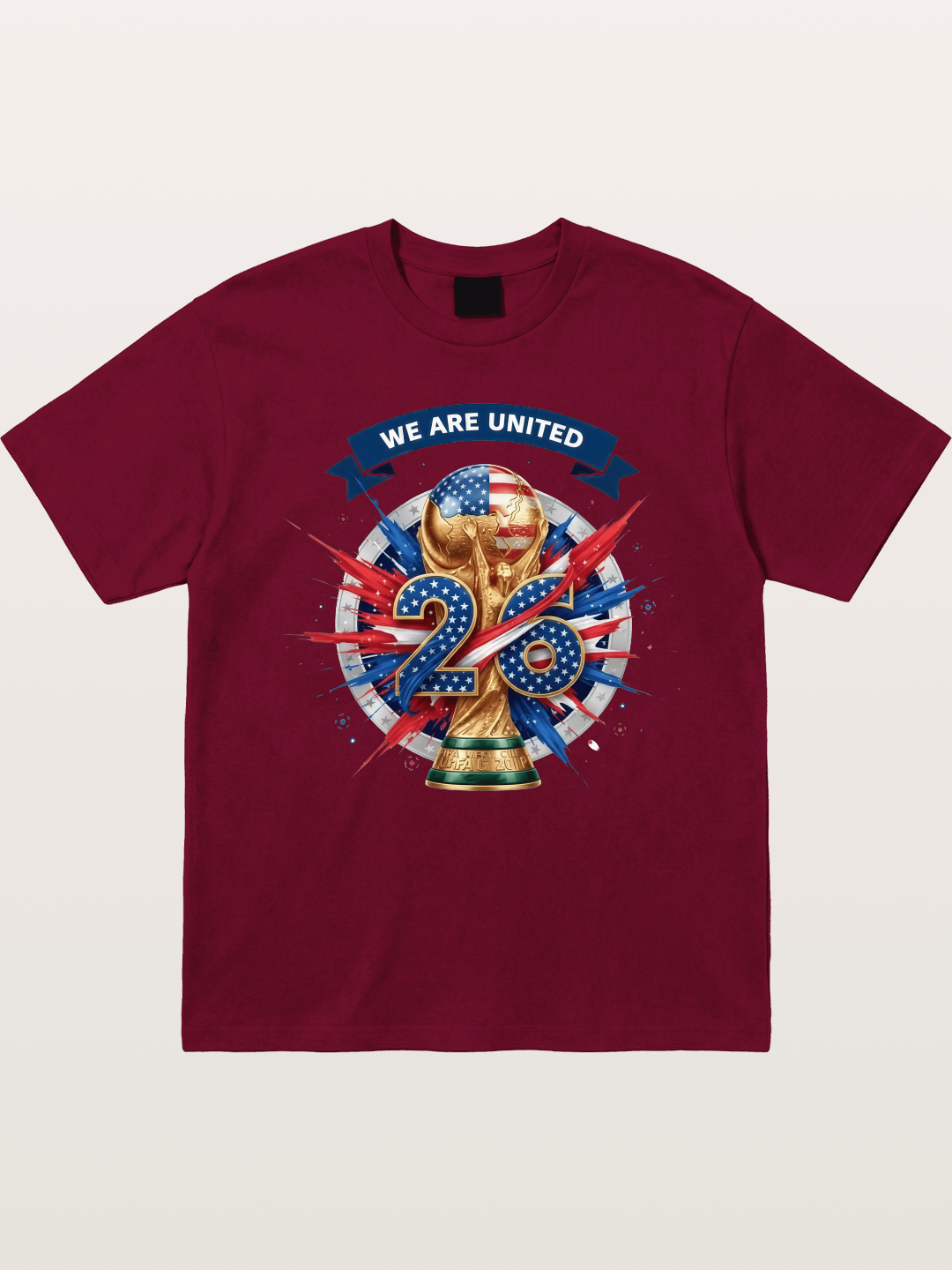 2026 WC We Are United Print Gildan T-shirt