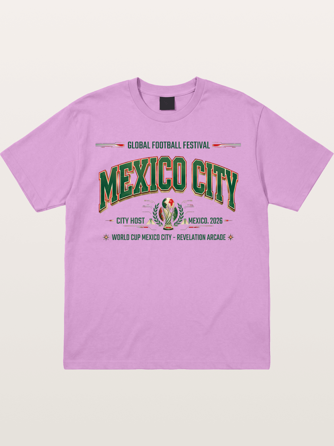 Mexico City 2026 WC Host Sticker Gildan T-shirt
