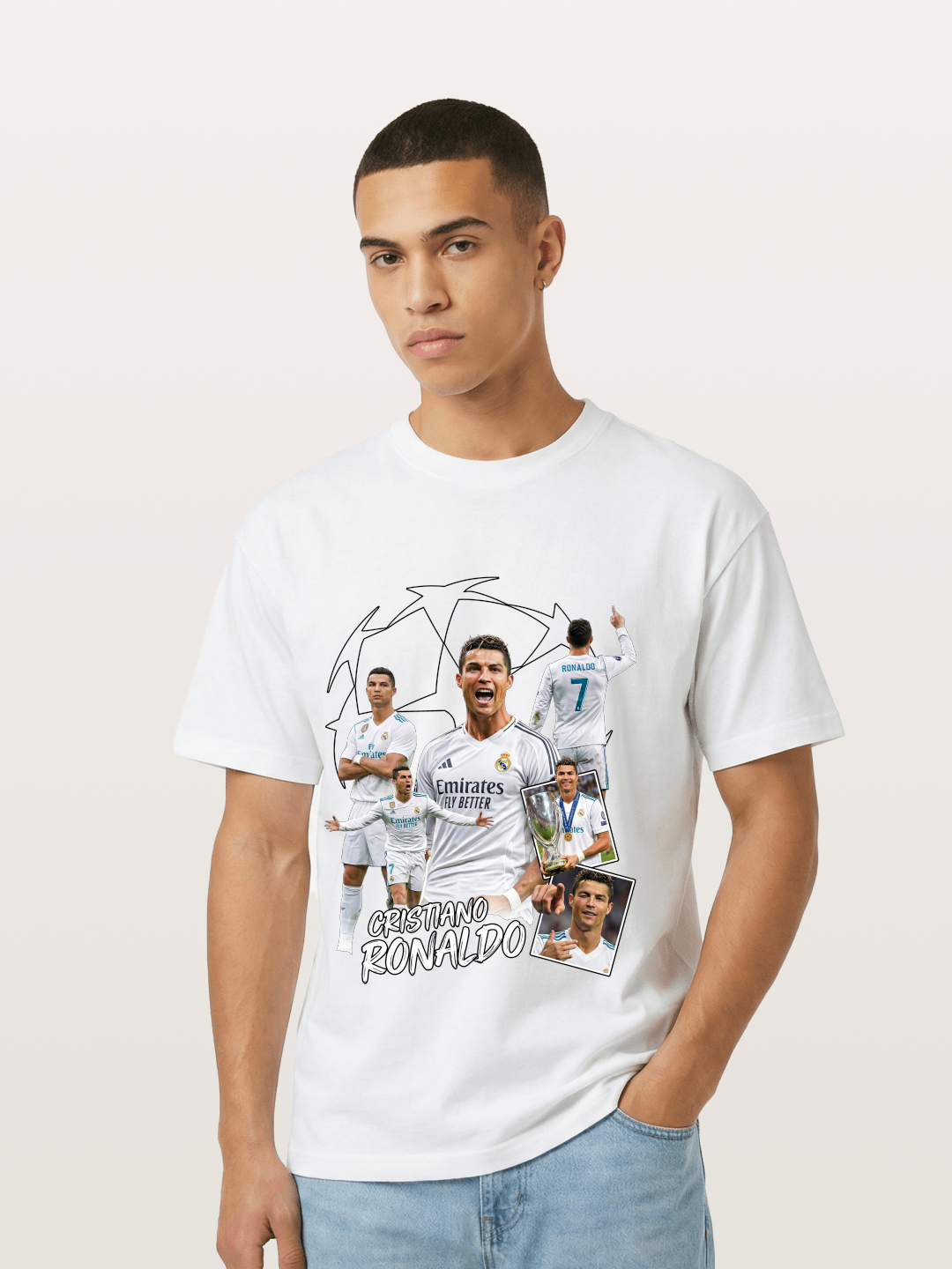 Cristiano Ronaldo Real Madrid Gildan T-shirt