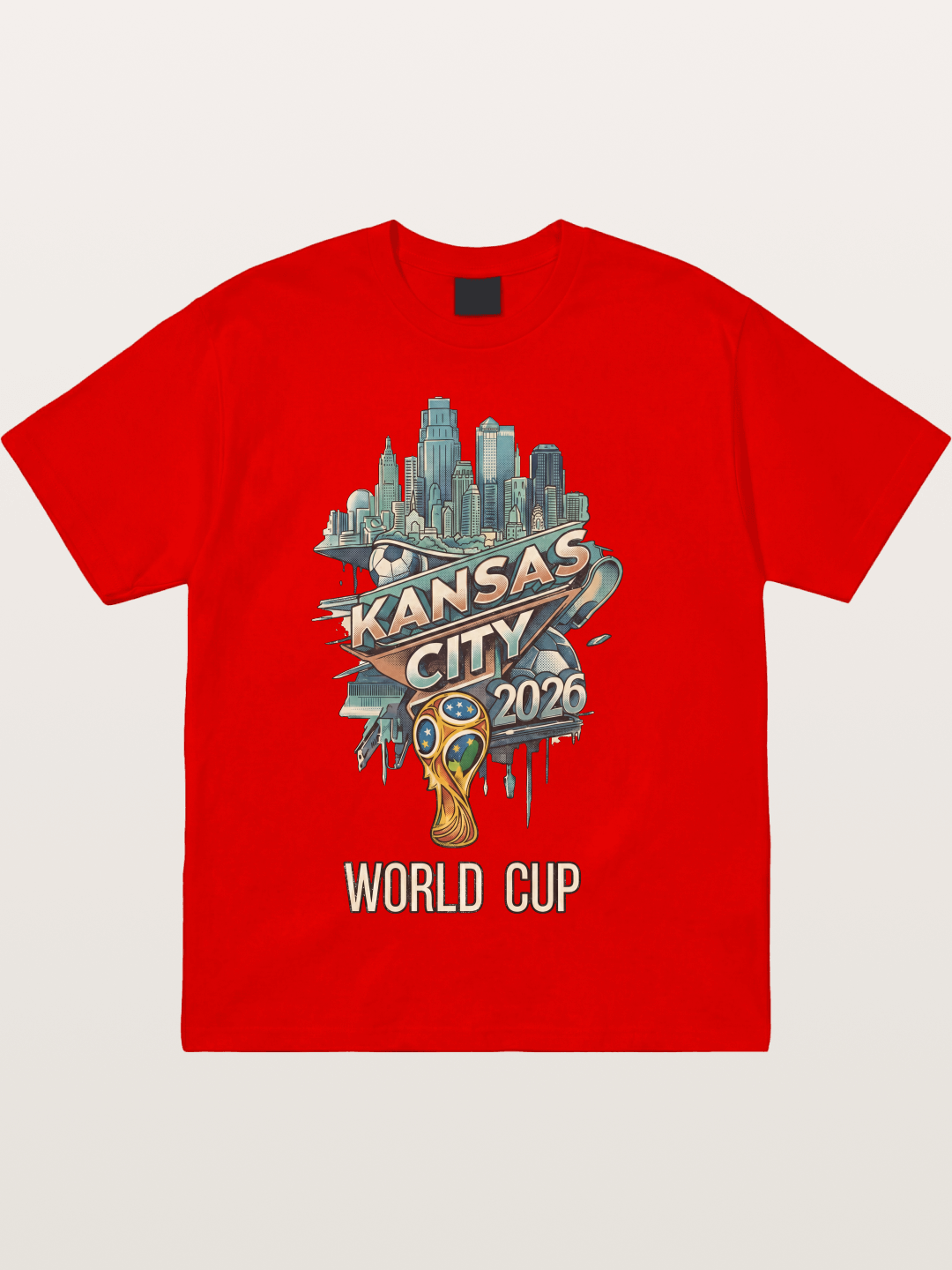 KC World Cup 2026 Emblem Cotton T-shirt