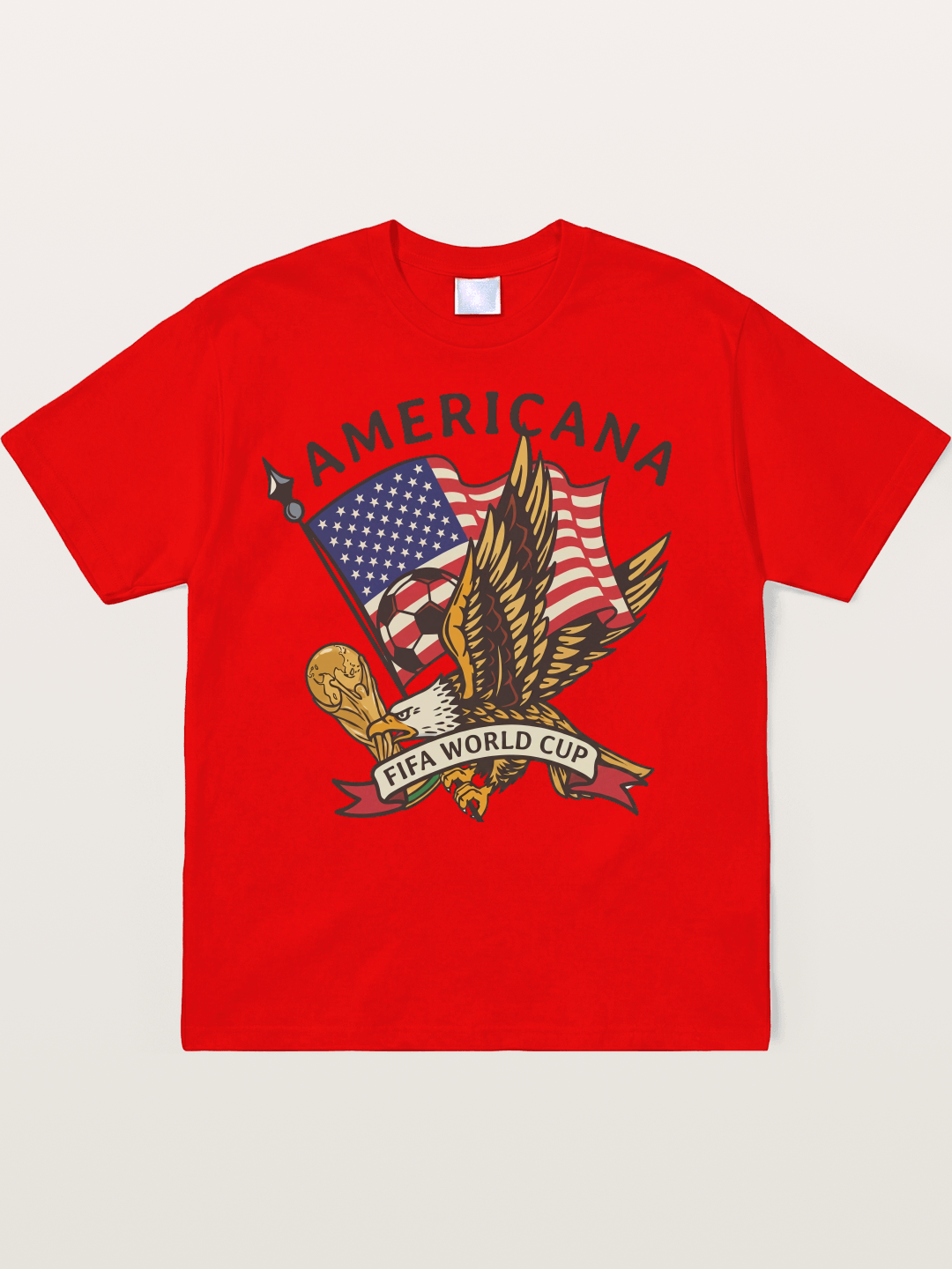 USA Eagle World Cup Graphic Soft-Stay T-shirt