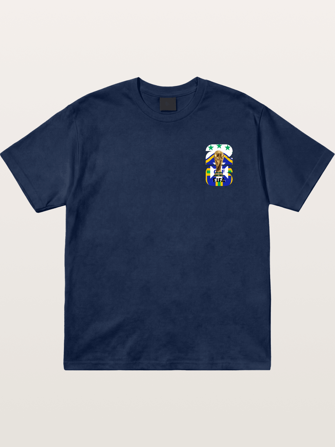 FIFA World Cup Brazil Five Stars Cotton T-shirt