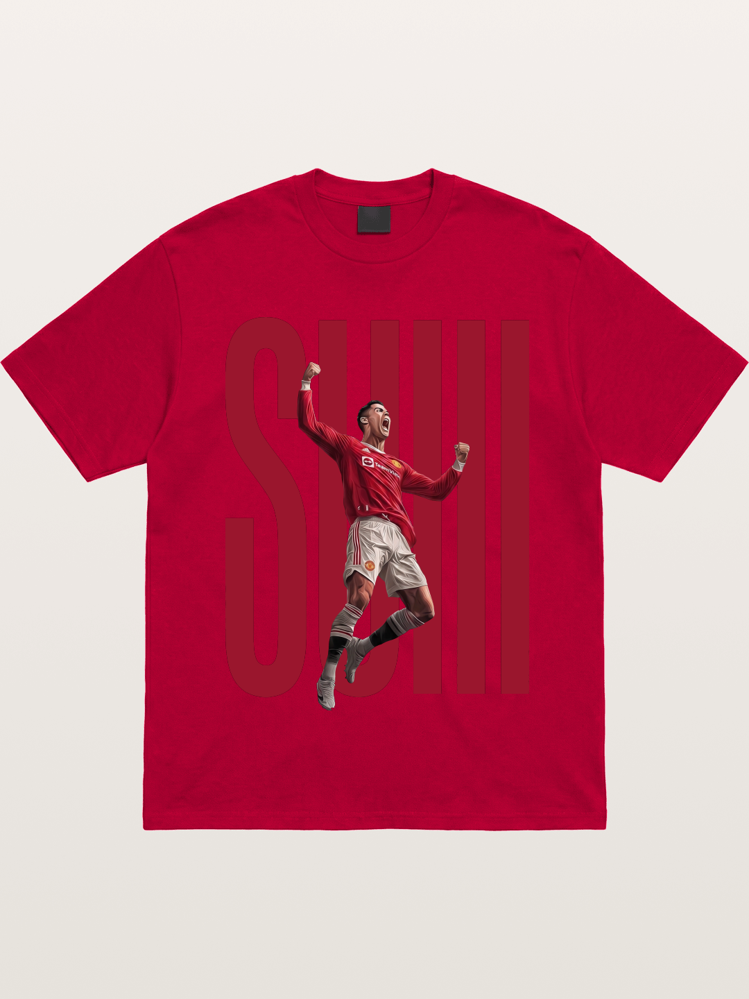 Ronaldo Manchester United Goal Pose Gildan T-shirt