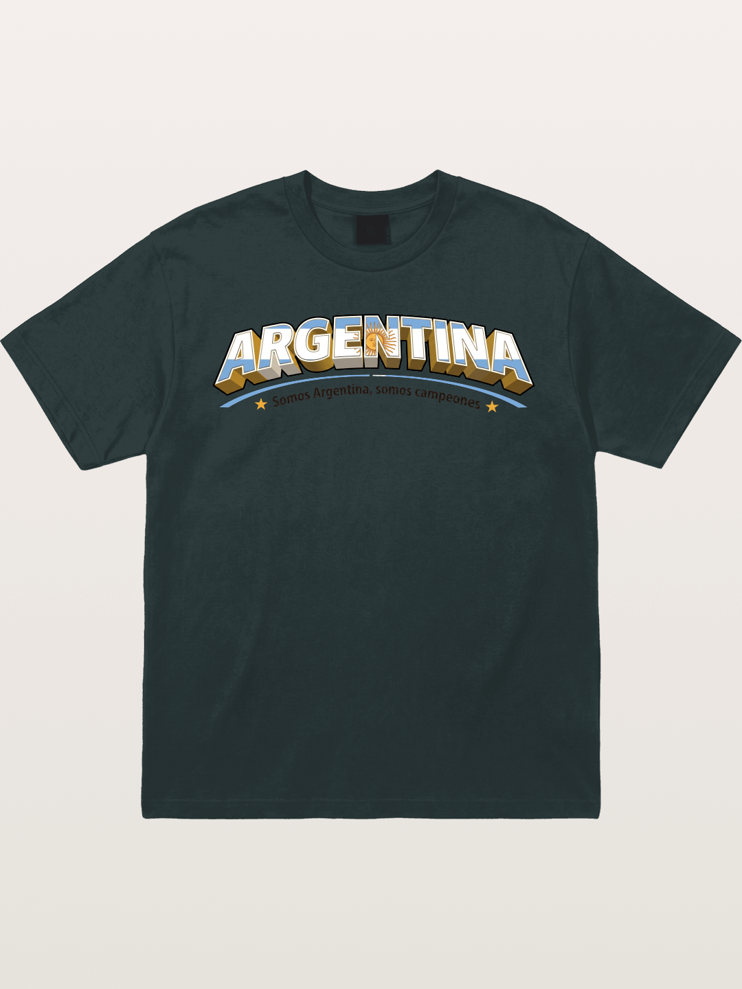 Argentina Retro Team Logo WC Gildan T-shirt