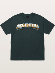 Argentina Retro Team Logo WC Gildan T-shirt