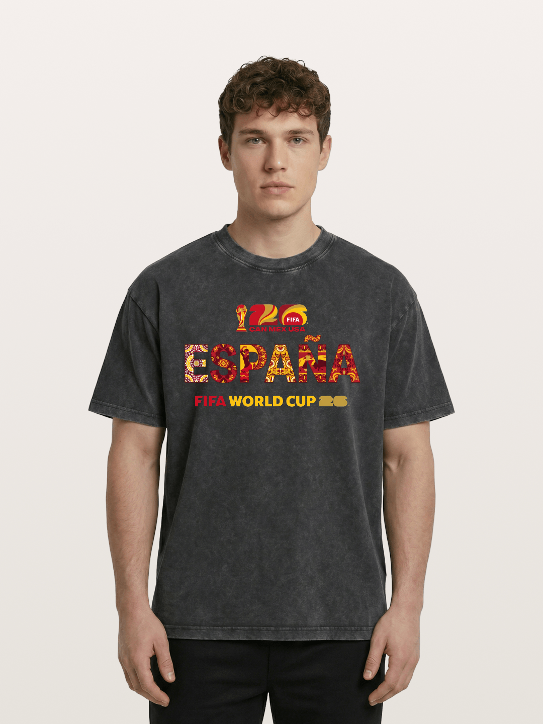 España 2026 World Cup Typo Washed T-shirt
