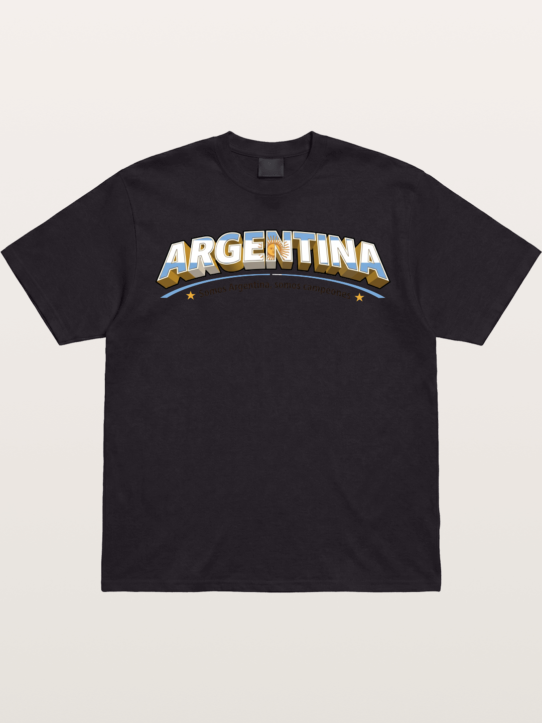Argentina Retro Team Logo WC Gildan T-shirt