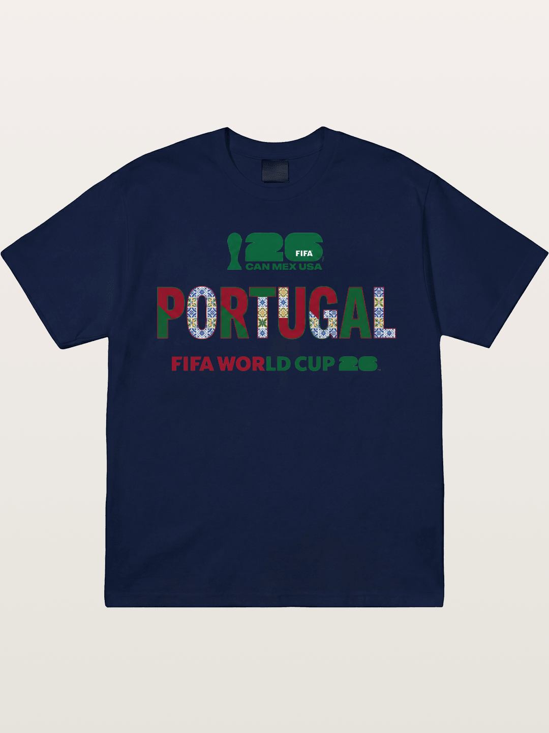 Portugal 2026 Pattern Art Gildan T-shirt