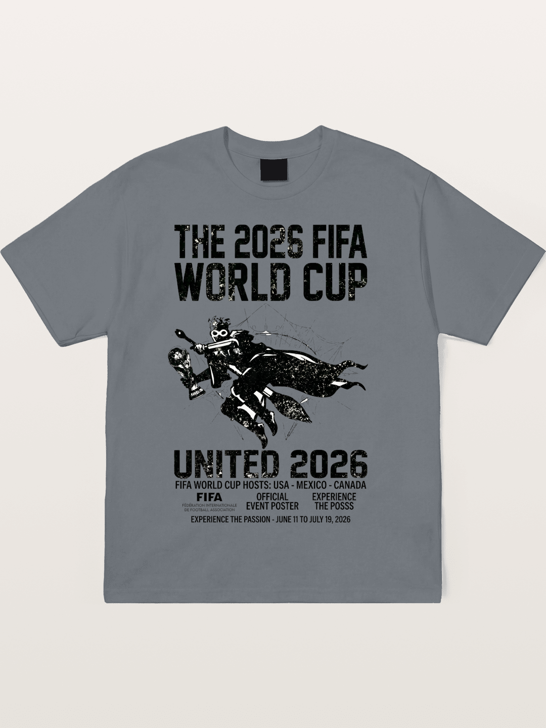 2026 World Cup Rider Poster Cotton T-shirt