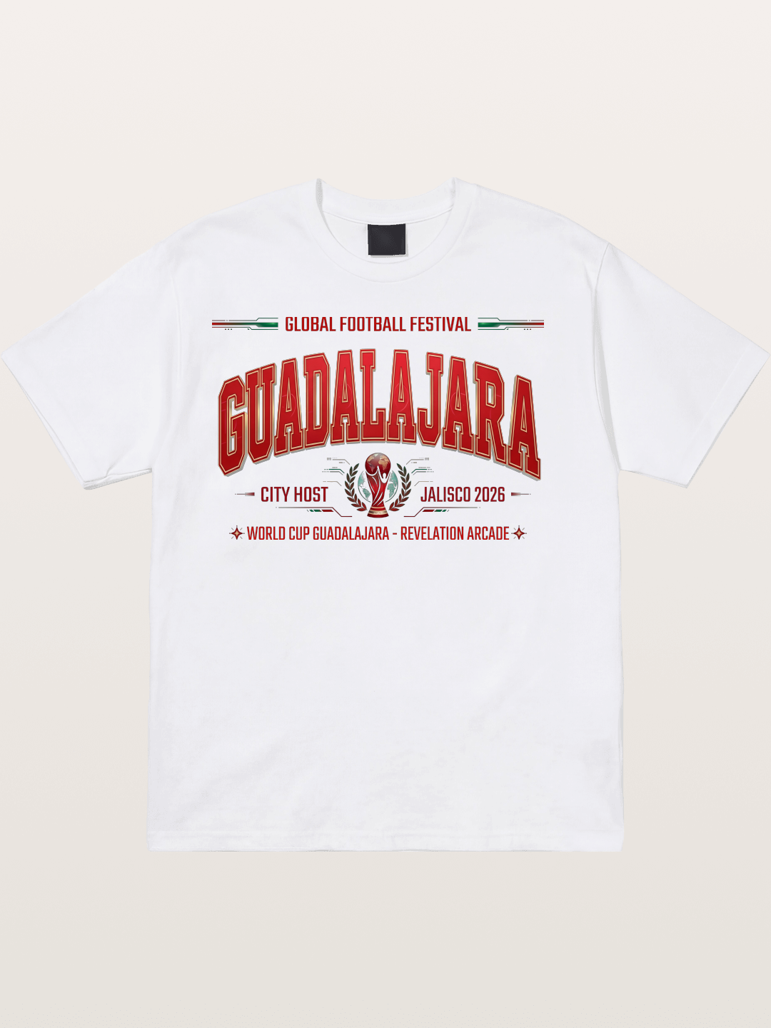 Guadalajara 2026 WC Host Print Cotton T-shirt