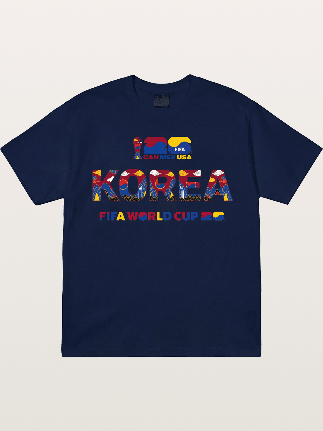 Korea 2026 Folk Ornament Design Gildan T-shirt