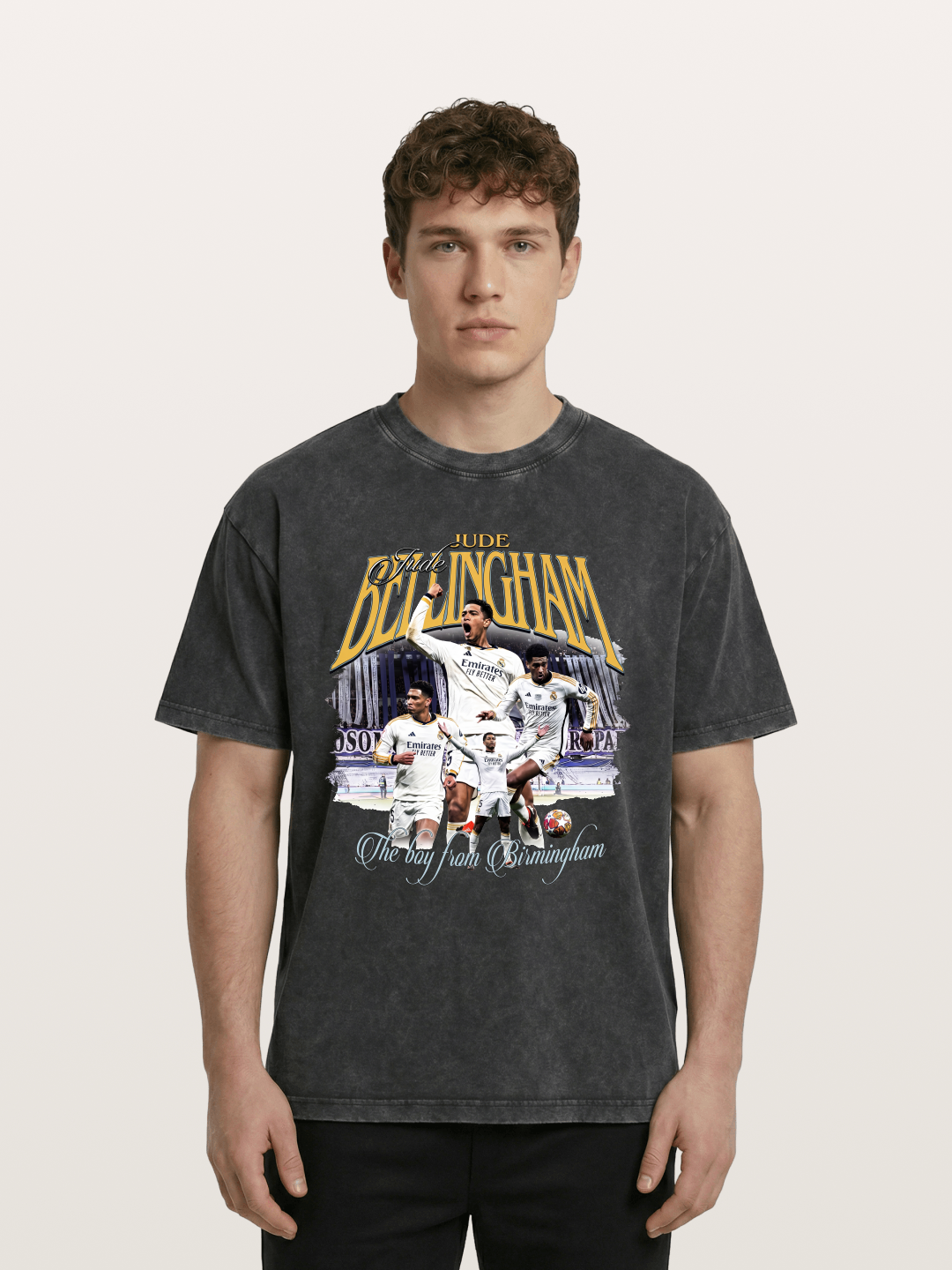 Jude Bellingham Real Madrid Washed T-shirt