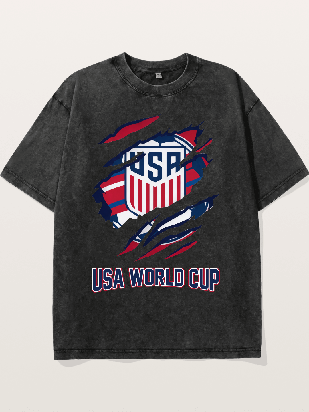 USA World Cup Claw Logo Washed T-shirt
