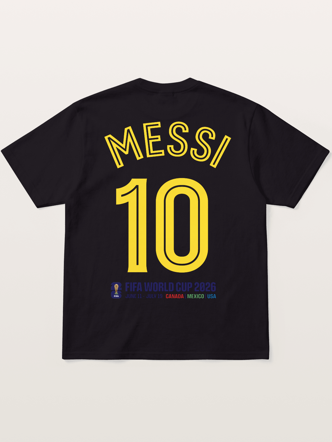 Messi 10 World Cup 2026 Gildan T-shirt