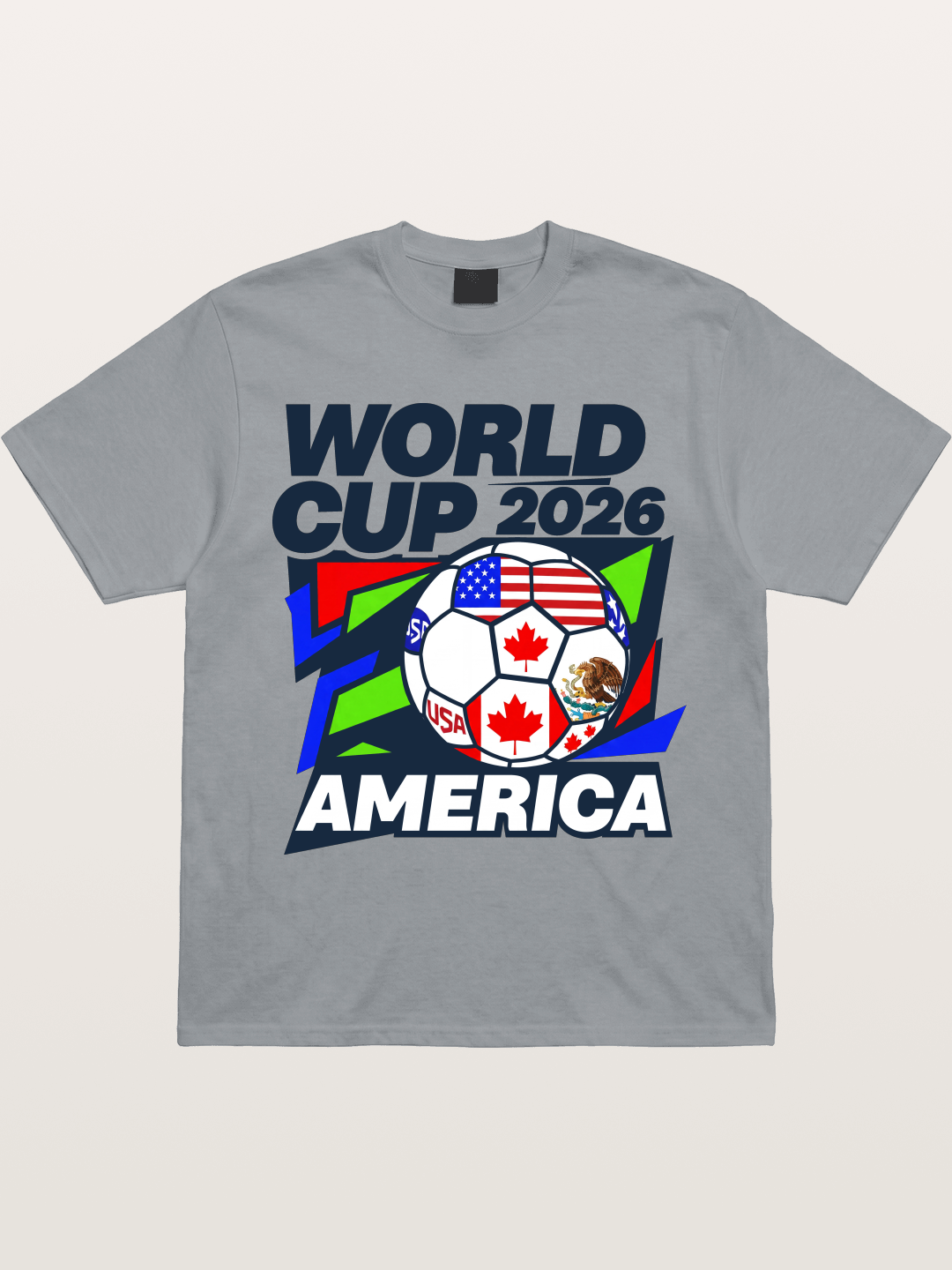 World Cup 2026 America Geometric Gildan T-shirt