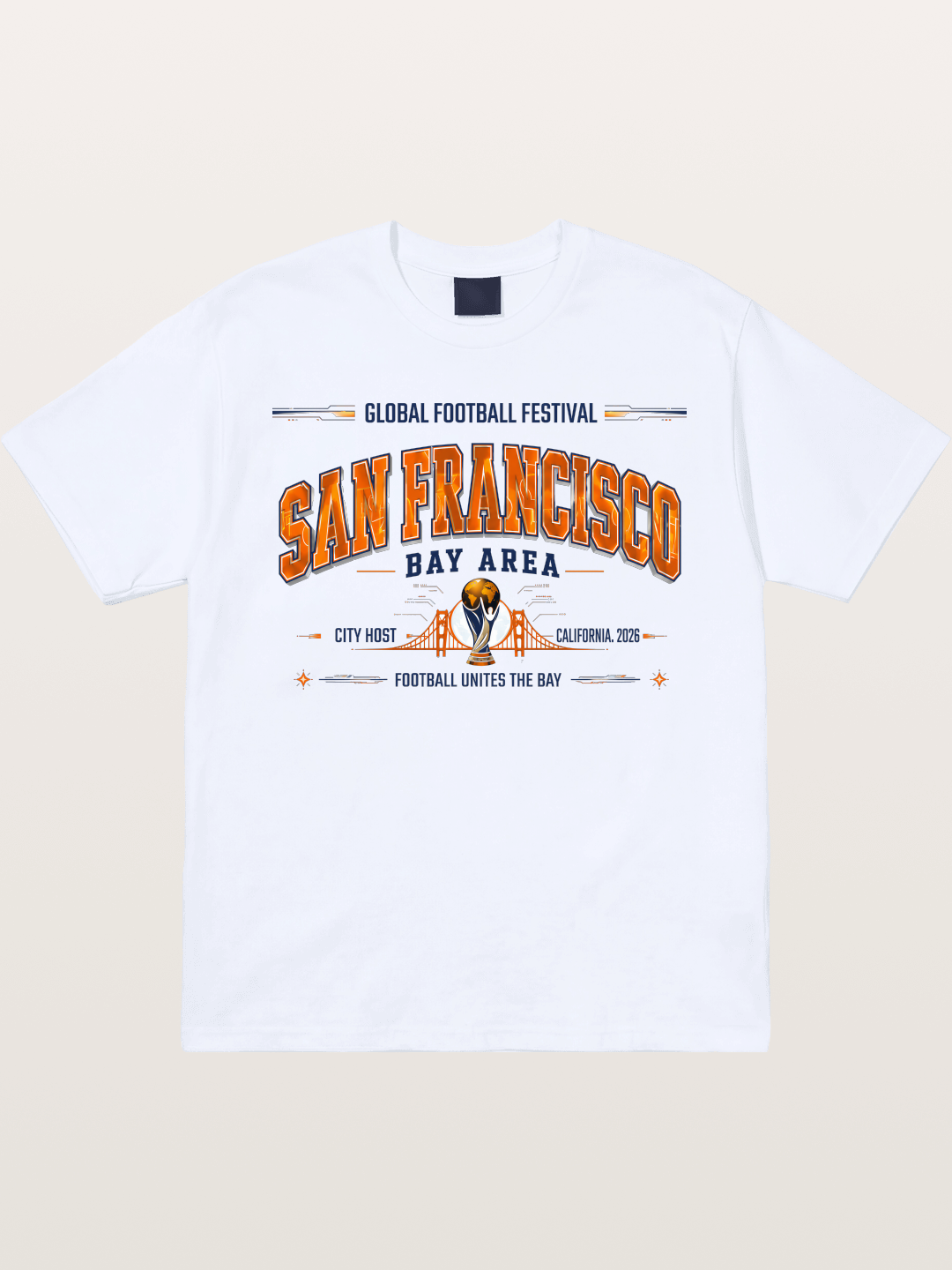San Francisco WC Bay Area Art Gildan T-shirt