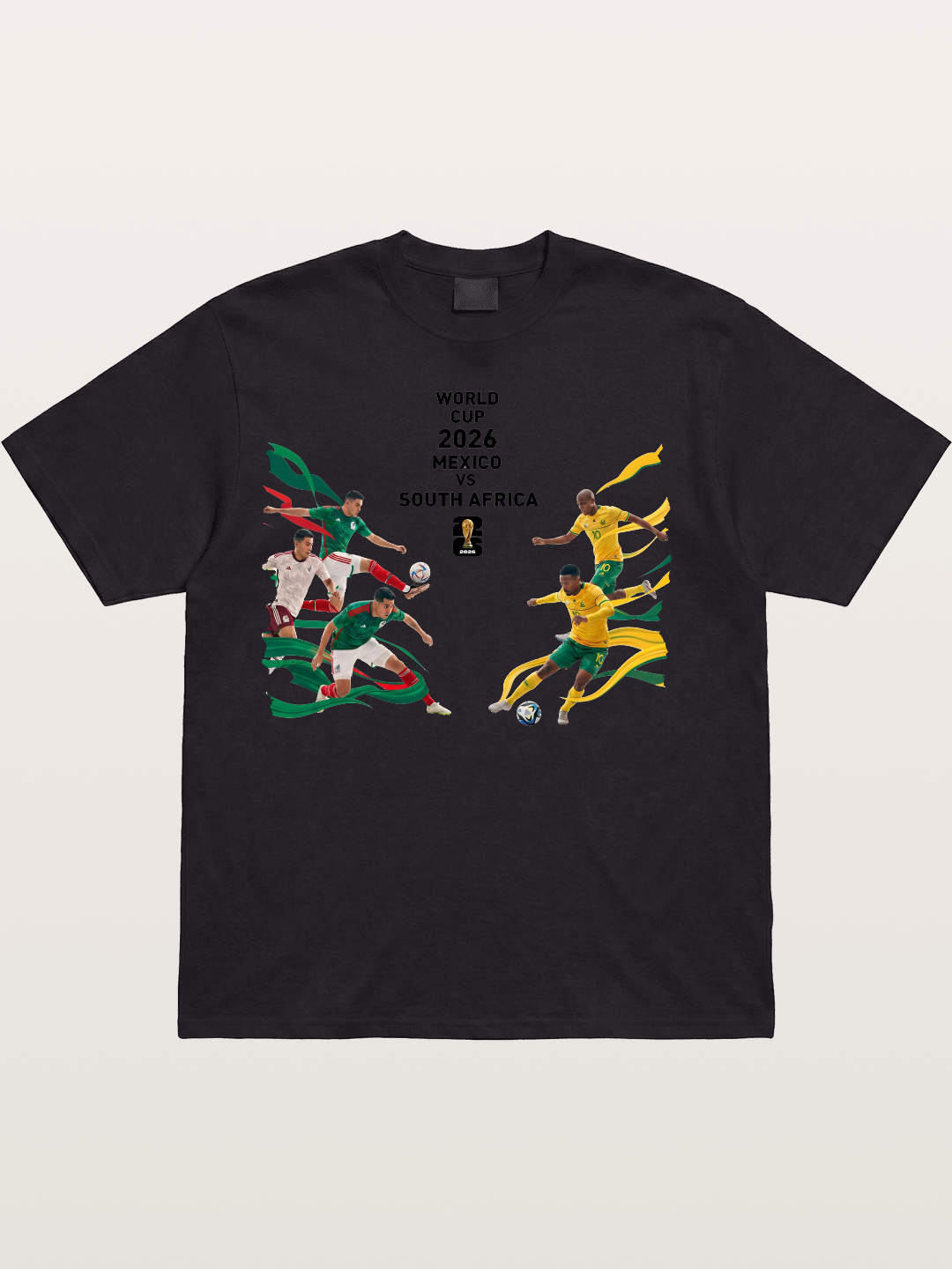 2026 Mexico vs South Africa Cotton T-shirt