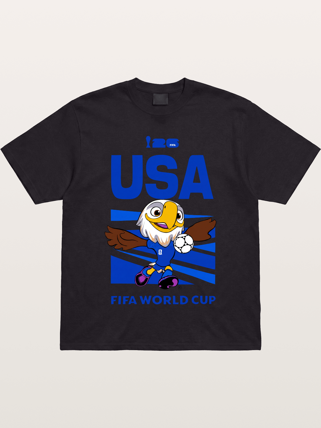 USA WC 2026 Eagle Mascot Design Gildan T-shirt