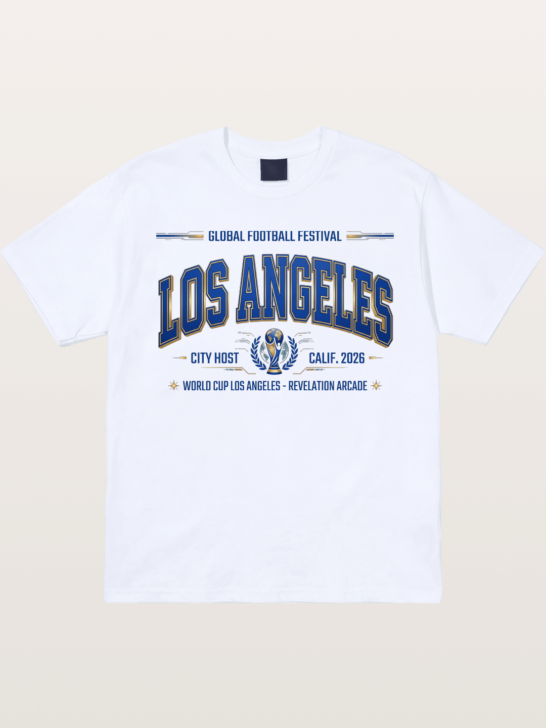 Los Angeles 2026 WC Badge Gildan T-shirt