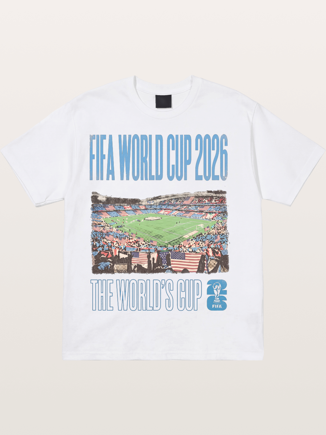 USA 2026 World Cup Stadium View Cotton T-shirt