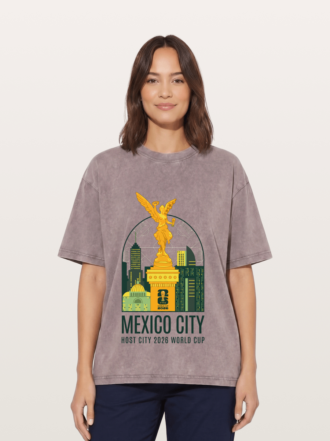 Mexico City 2026 World Cup Washed T-shirt