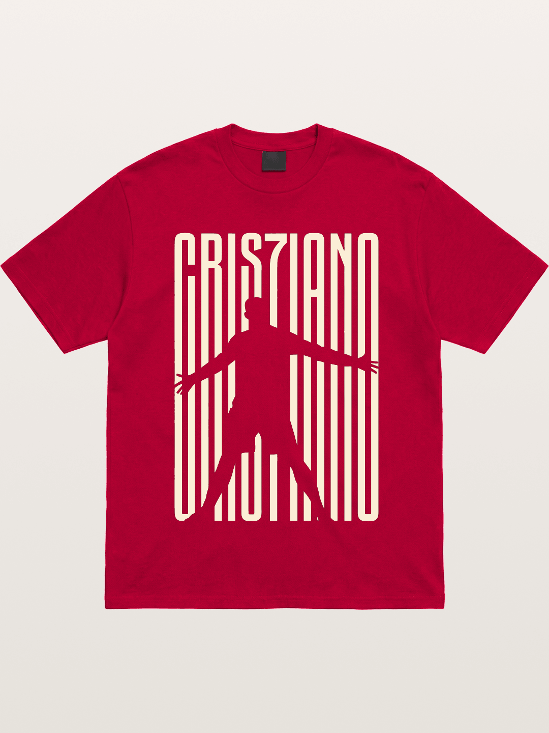 Cristiano Ronaldo Celebration Silhouette Gildan T-shirt