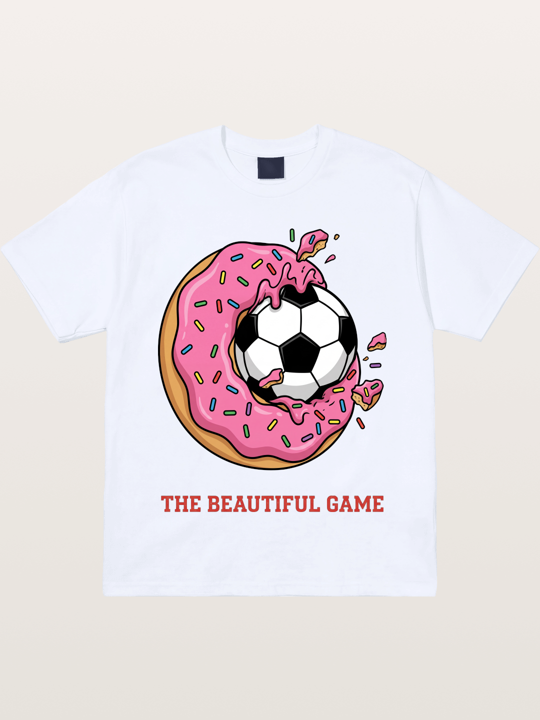 Donut Soccer Sweet Game Art Gildan T-shirt