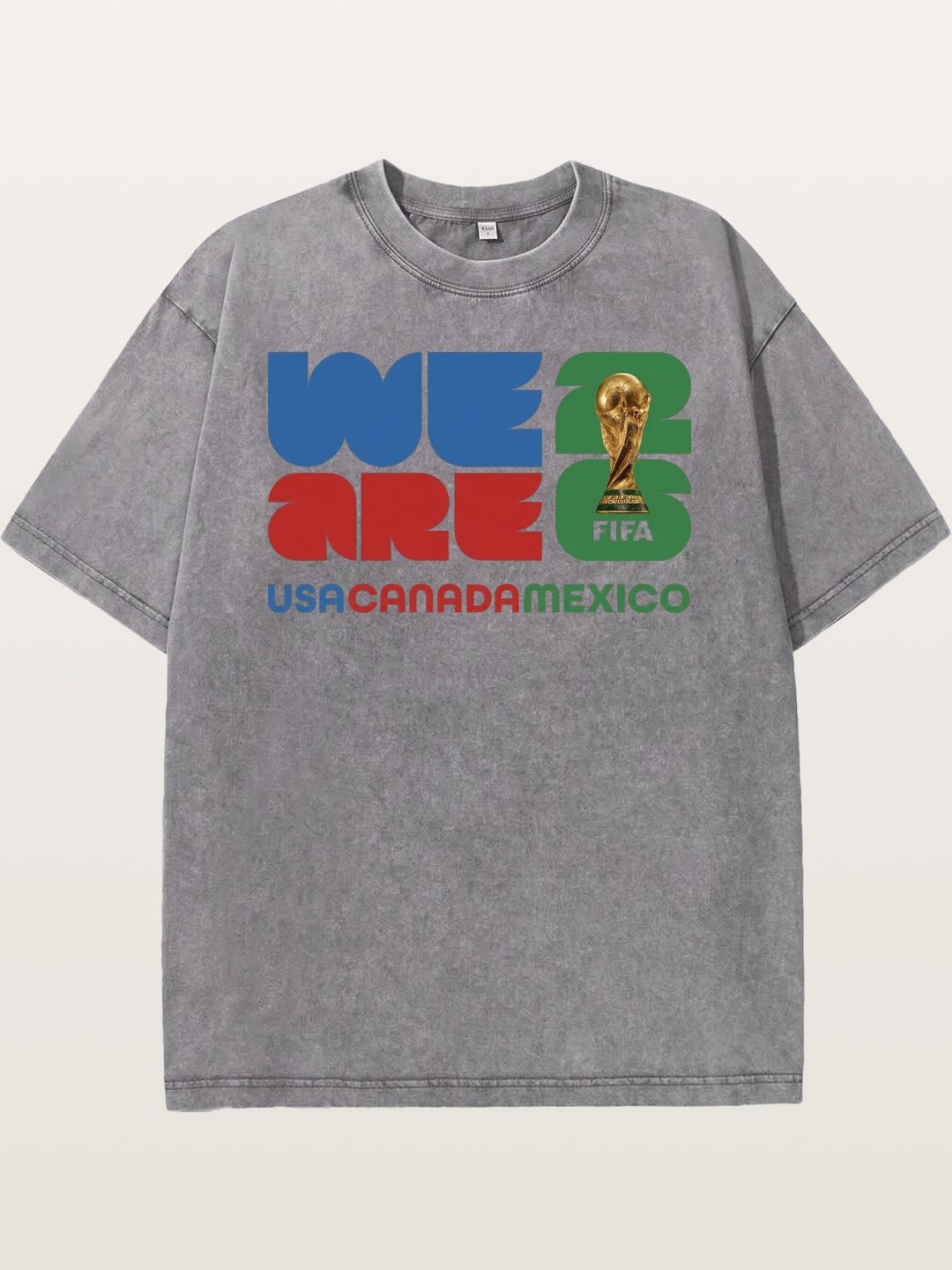 We Are 2026 World Cup Graphic Washed T-shirt