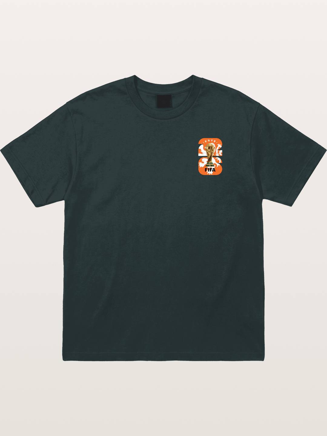 Netherlands World Cup Trophy Crest Gildan T-shirt