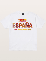 España 2026 World Cup Typo Cotton T-shirt