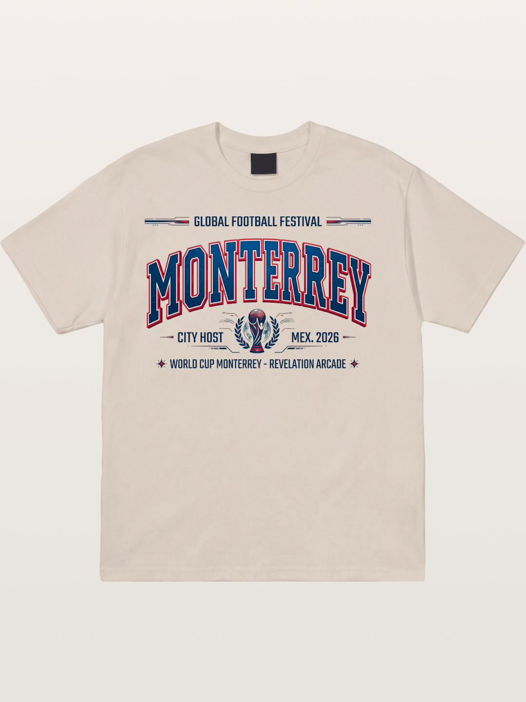 Monterrey 2026 World Cup Graphic Cotton T-shirt