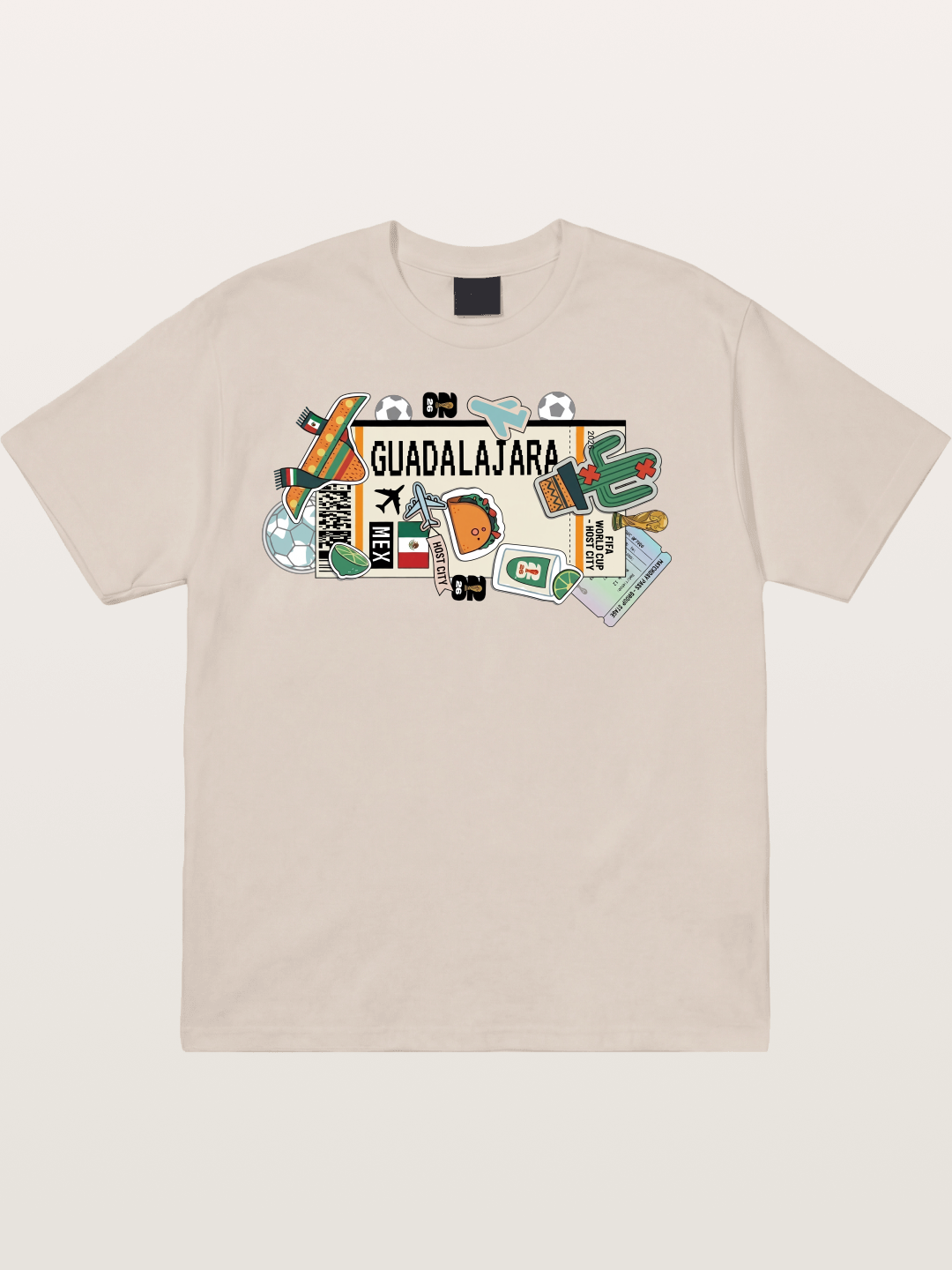 Guadalajara Mexican Culture Art Cotton T-shirt