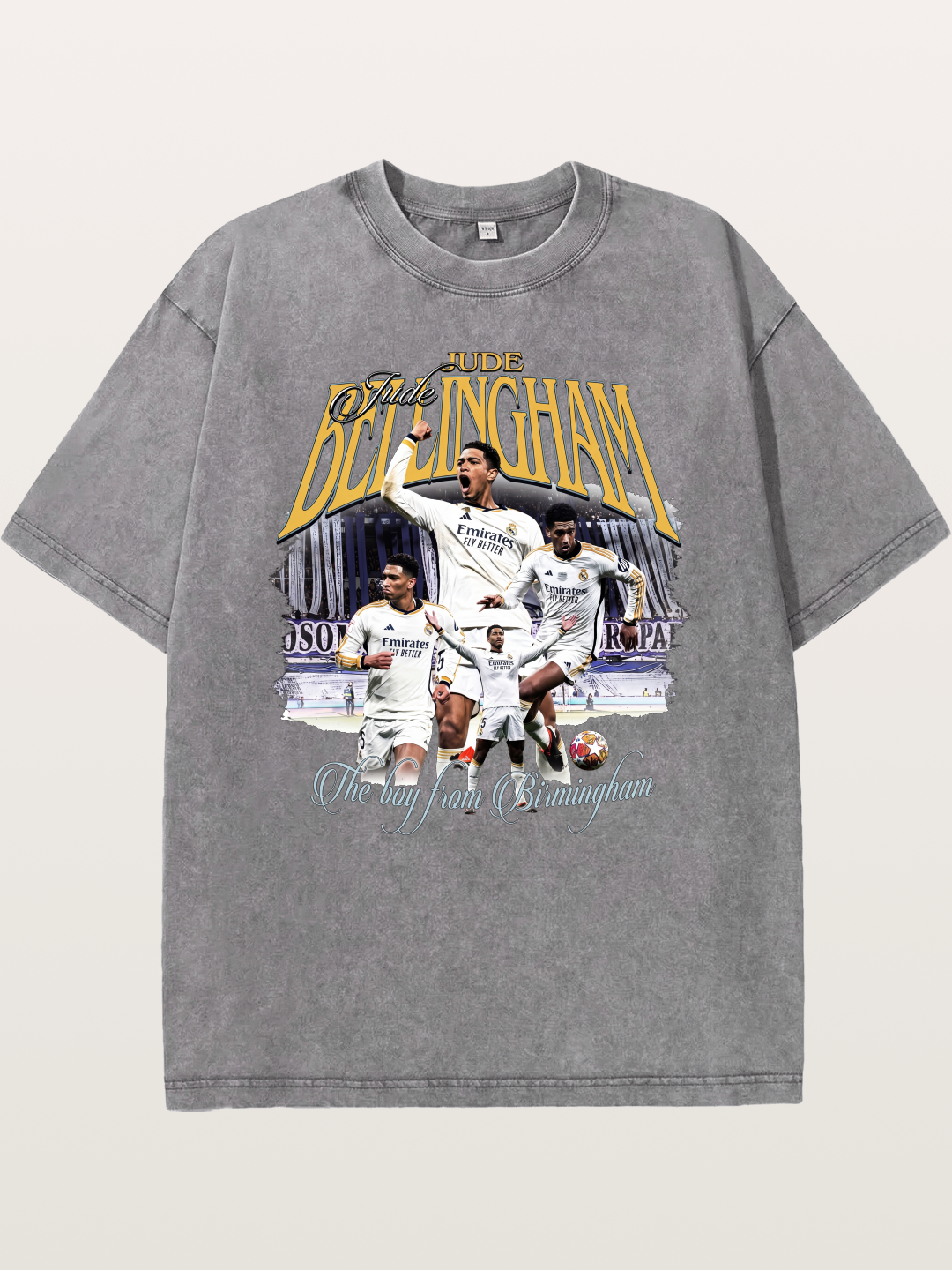 Jude Bellingham Real Madrid Washed T-shirt
