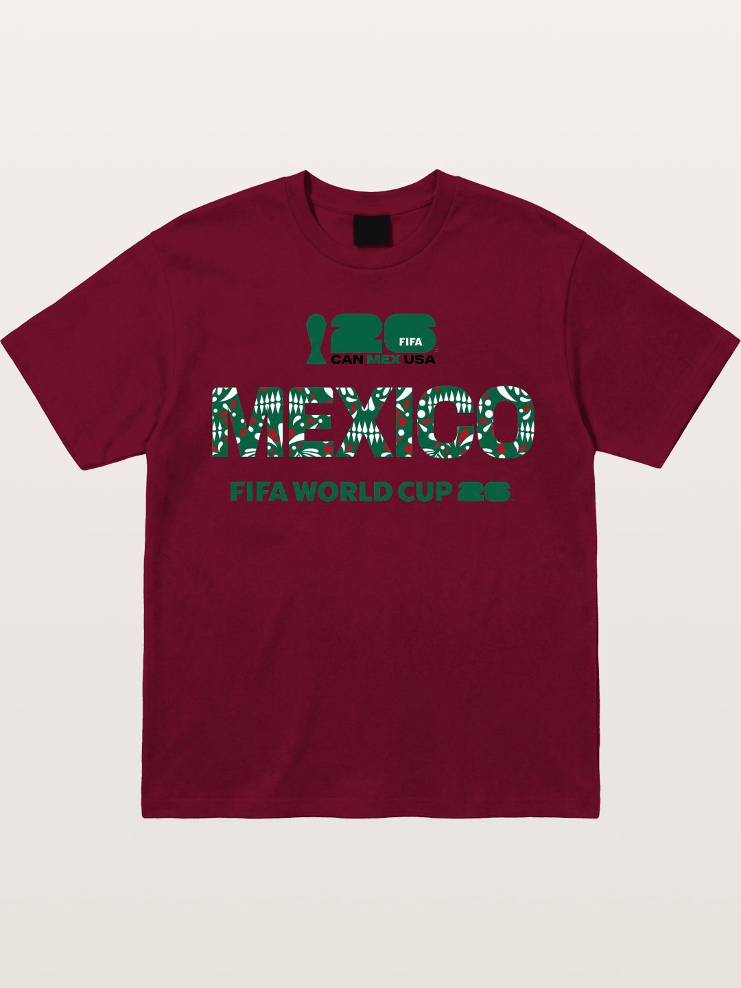 Mexico 2026 Pattern Typography Gildan T-shirt