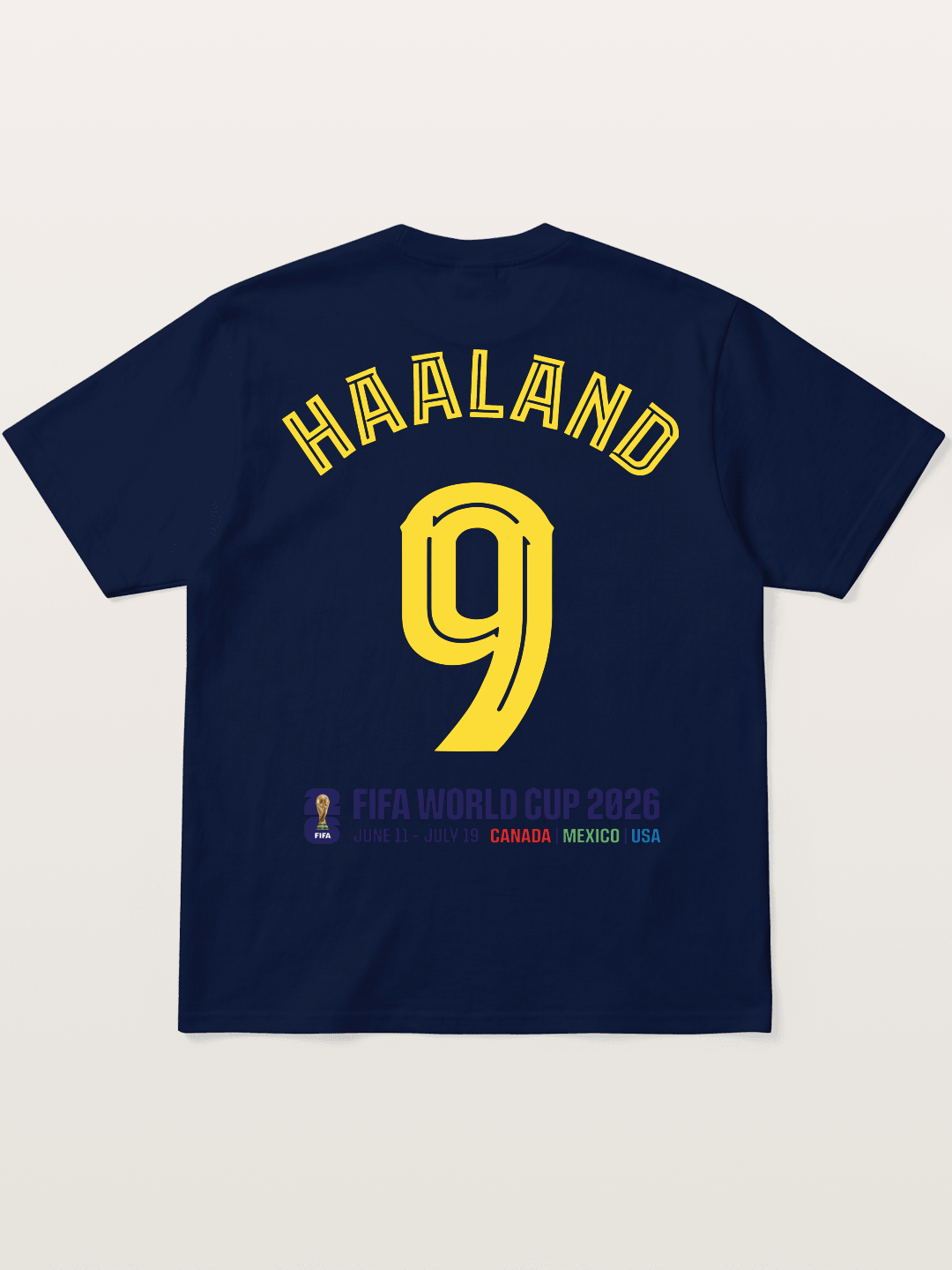 Haaland 9 World Cup 2026 Gildan T-shirt
