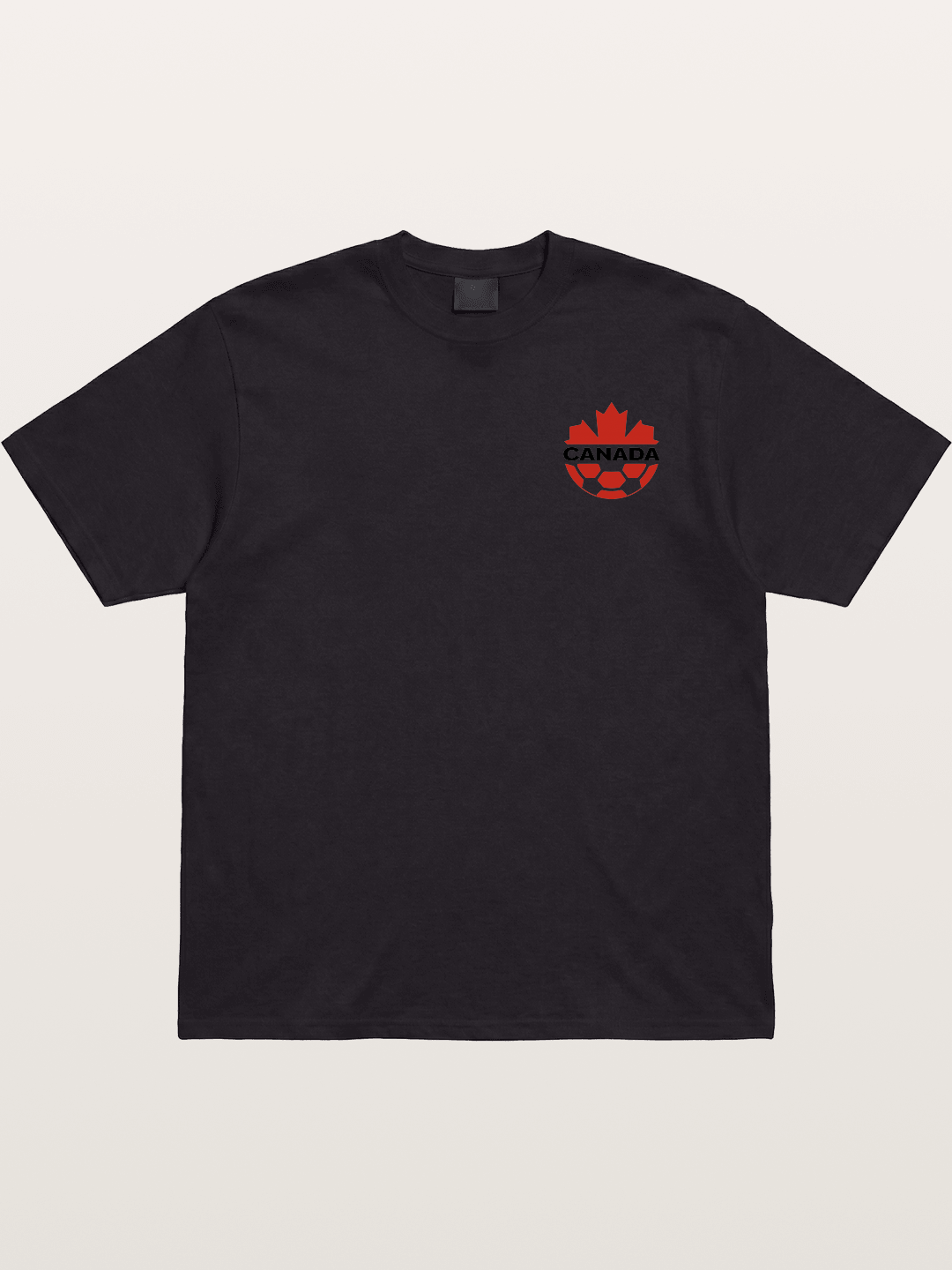 Canada Soccer Maple Leaf Logo Gildan T-shirt